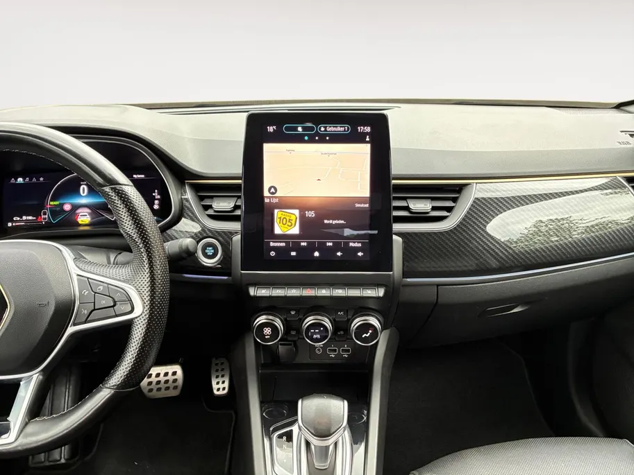 Renault Arkana 1.6 E-Tech Hybrid 145 R.S. Line | Carplay | Camera | Adaptive Cruise Control | Climate Control | Leder en Alcantara