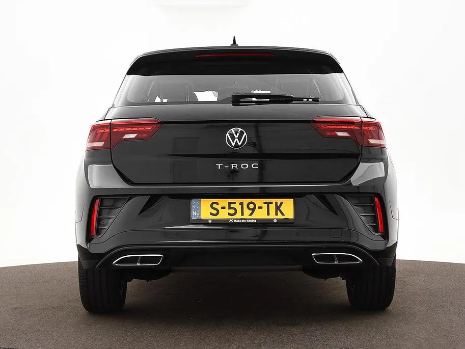 Volkswagen T-Roc 1.5 TSI 150pk DSG R-Line Business · Camera · Apple/Android Car Play · Stoelverwarming · Parkeerassistent · ACC · Draadloze Telefoonlader · Garantie t/m 12-04-2027 of 100.000