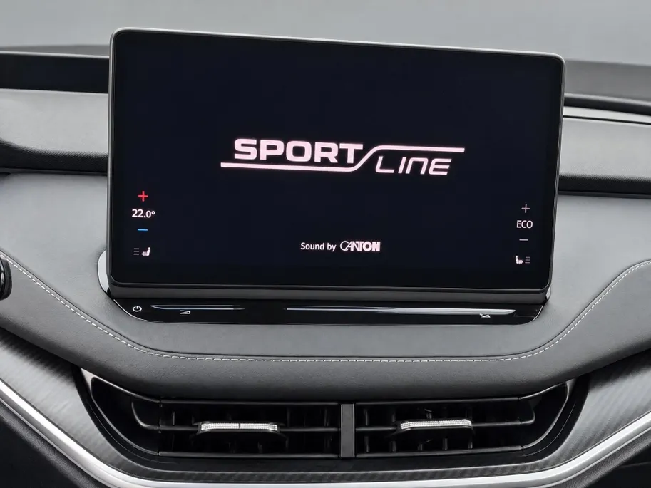 Škoda Elroq 85 Sportline | Drive pakket | Business upgrade - advanced | Light band | Trekhaak wegklapbaar | black pakket | 21 inch velgen + All Season banden |
