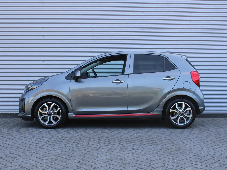 Kia Picanto 1.0 DPi GT-Line | Automaat | Cruise | Camera | Navi | 15' LM | All season | LED | Keyless | PDC |