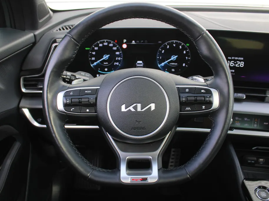 Kia Sportage 1.6 T-GDi Hybrid GT-Line | Stuur-/stoelverwarming | Elek. stoelverstelling + achterklep | Schuifdak | 18' LM | Cruise adapt. | Camera |