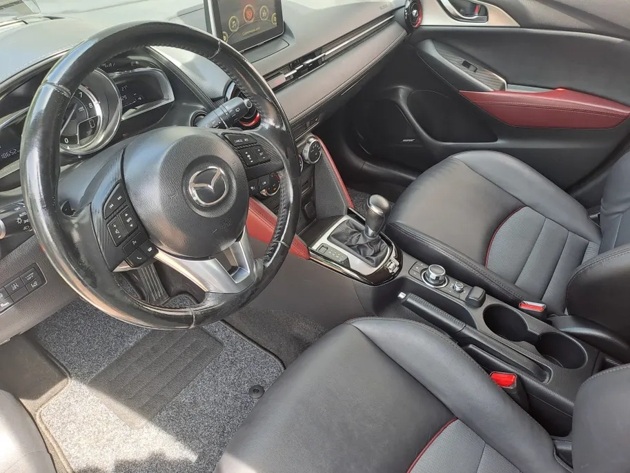 Mazda CX-3 2.0 SkyActiv-G 150 GT-M 4WD | 4WD | Half Leer | Automaat | Trekhaak | Stoel Verw. | Navi | Camera | Dodehoek detector |  Bose | Cruise control adaptief | Head-up display