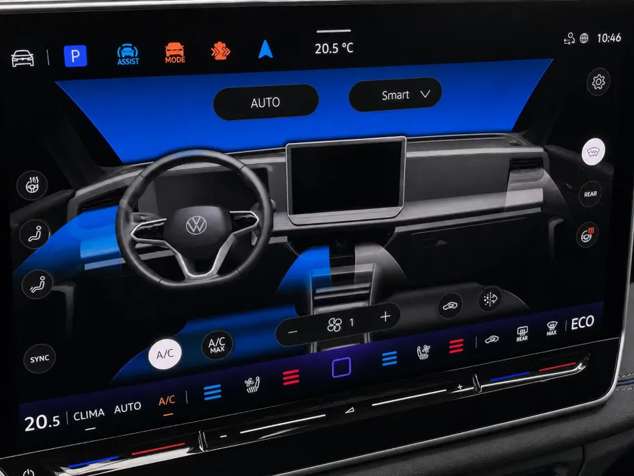 Volkswagen Tiguan 1.5eHybrid 150kW/204PK R-Line Black Style · Leder · Trekhaak · Panoramadak · 360°Camera · Garantie t/m 28-10-2030 of 100000km.
