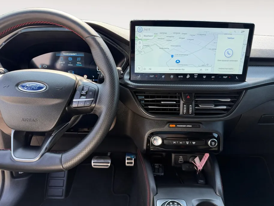 Ford Kuga 2.5 PHEV ST-Line X | Automaat | Pano dak | HUD | Elektr. uitklapbare trekhaak | Adapt. Cruise control | BLIS | Parkeersensoren voor en achter | 360 graden camera | Elektr. achterklep | B&O audio | Navigatie | Apple carplay & Android auto | Fabrieksgaranti