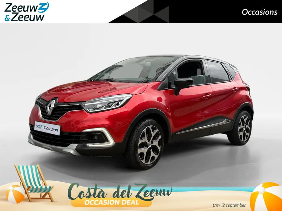 Renault Captur 0.9 TCe Edition One | Stoelverwarming | Navigatie | Bluetooth | Camera | Parkeersensoren | 1e Eigenaar | Lederen Bekleding | 12 Maanden BOVAG Garantie