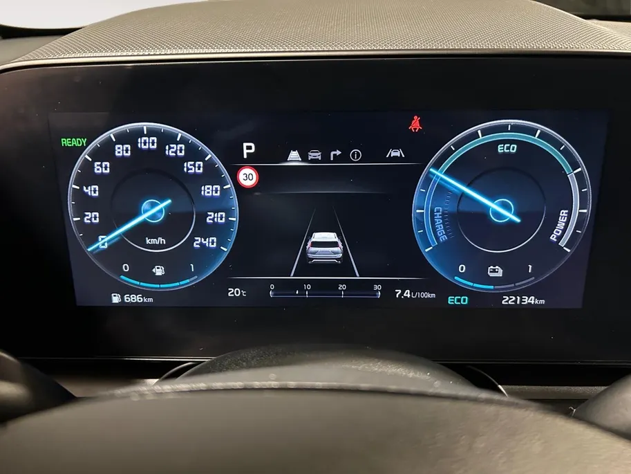 Kia Niro 1.6 GDi Hybrid DynamicPlusLine | Navigatiesysteem | Apple Carplay / Android Auto | Licht + Regensensor | Stoel + Stuurverwarming| Elektrisch bedienbaar Schuifdak | Elektrische Achterklep | Parkeersensoren Voor + Achter | Cruise Control Adaptief | Rijstroo