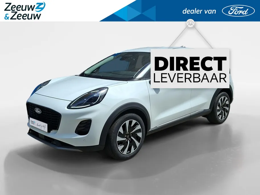 Ford Puma 1.0 EcoBoost Hybrid Titanium | €5.000.- korting | 0,99% rente | Direct leverbaar | Winterpack | Achteruit rij camera