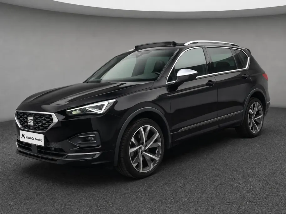 SEAT Tarraco 1.4TSIe-Hybrid 180kW/245PK PHEV FR · Panoramdak · Trekhaak · 360°Camera + Parkeersensoren · Stoelverwarming · Apple/Android Car Play ·