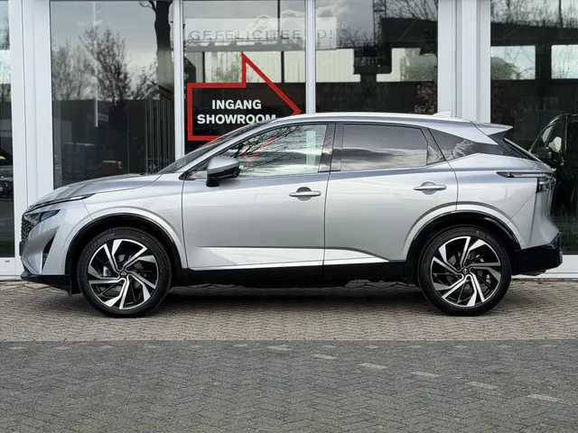 Nissan QASHQAI 1.3 Mild-Hybrid 158pk Xtronic Tekna Plus | Leder | Panoramadak | 360-Camera | App Connect | Head-Up | Keyless