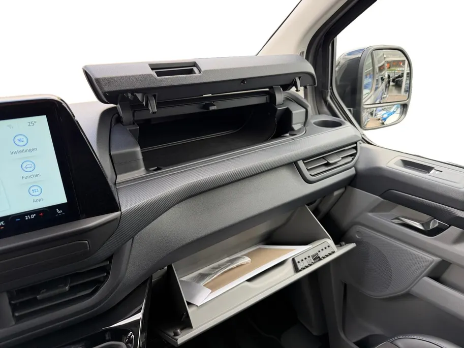 Ford E-Transit Custom 340 L2H1 MS-RT 71 kWh Dubbel Cabine | Nieuw te bestellen | Prijs excl. BTW / Incl. kosten Rijklaarmaken | 278km WLTP Rijbereik | Trekhaak | Adaptieve koplampen | Adaptieve Cruise Control | BLIS | 360 Graden Camera | Dubbele Zijschuifdeuren