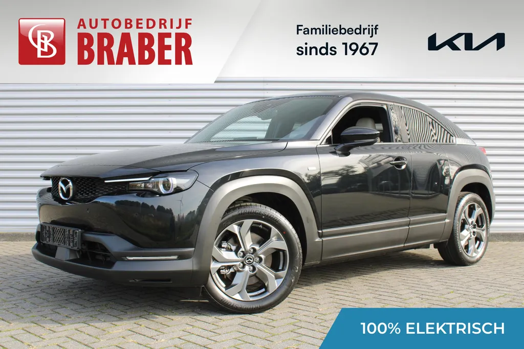 Mazda MX-30 e-SkyActiv EV 145PK Advantage Modern 36 kWh | Stoelverwarming | HUD | Dodehoek detectie | Elek. stoelverstelling | LED | 18' LM | Camera |