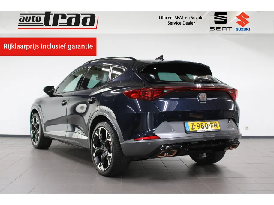 CUPRA Formentor 1.4 e-Hybrid VZ Performance / Pano. / Elekt. trekhaak / Stoel + Stuur verwarming / Elekt. achterklep / Camera /