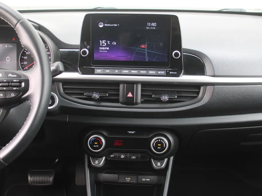 Kia Picanto 1.0 DPi DynamicPlusLine | Automaat | Navi | Airco | Cruise | 15" LM | Camera |