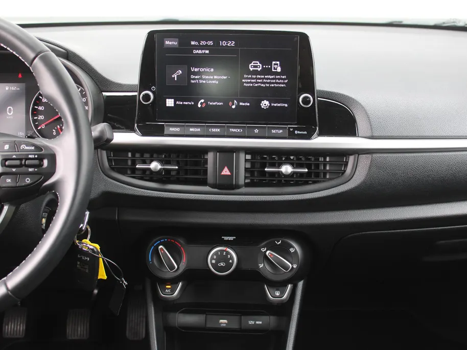Kia Picanto 1.0 DPi DynamicLine | Camera | Airco | 14' LM | Cruise | Android Auto/Apple Carplay | Dealeronderhouden | 1e eigenaar |