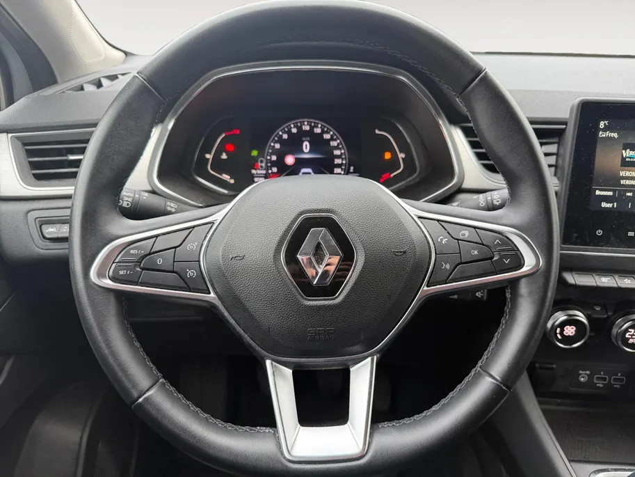 Renault Captur 1.0 TCe 100 Intens | Climate | Cruise | Telefoon | Licht,Metalen velgen | Draadloos opladen | Parkeersensoren |Apple Carplay/Android Auto