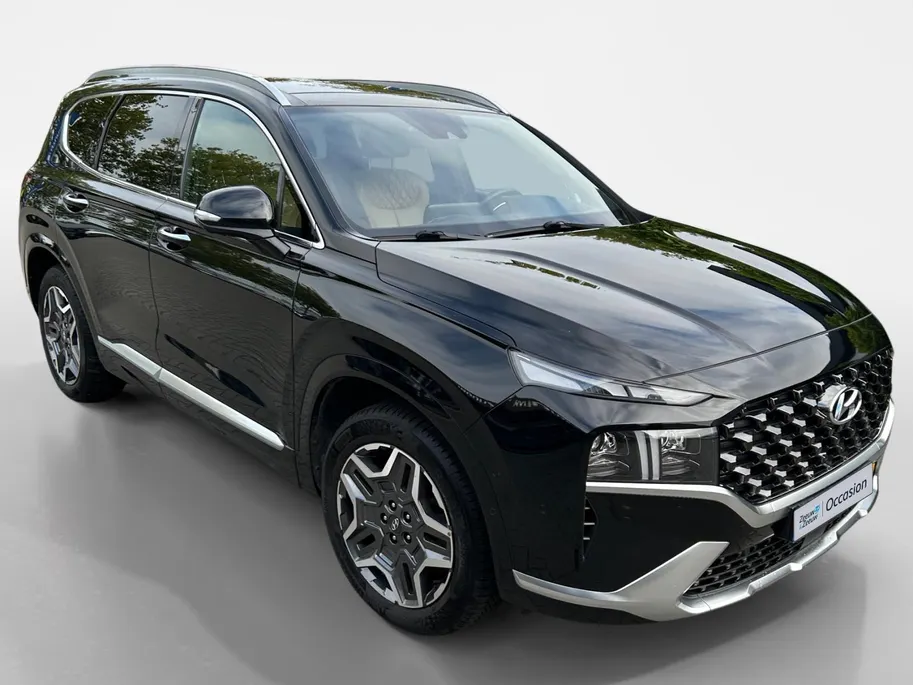 Hyundai Santa Fe 1.6 T-GDI HEV Premium Plus Sky 7p. | Zeer netjes | Vol opties! | Trekhaak | Incl. 12 maanden garantie, APK, Onderhoudsbeurt etc. Premiumpakket gratis! |