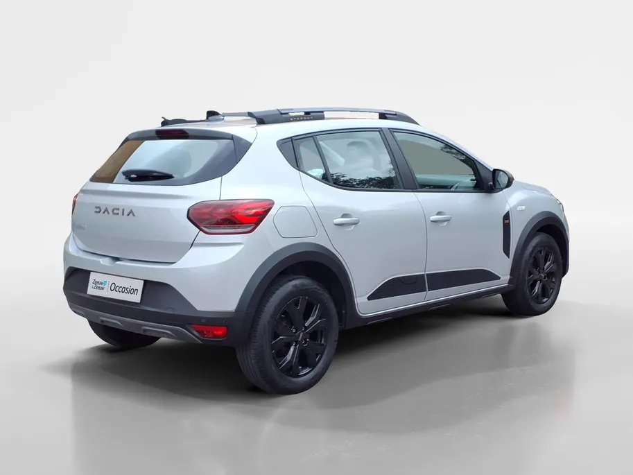 Dacia Sandero Stepway 1.0 TCe 100 ECO-G Extreme Apple Carplay/Android Auto , camera , navi , parkeersensor , climate , cruise , zwarte velgen .