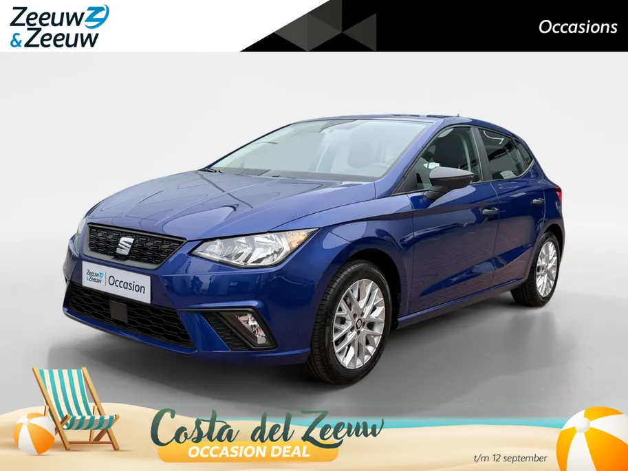 SEAT Ibiza 1.0 MPI Reference | 17' Lichtmetalen velgen | Android Auto | Cruise Control | Zeer nette auto | 12 Maanden Bovag Garantie |