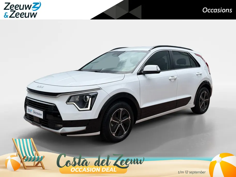 Kia Niro 1.6 GDi Hybrid DynamicLine | Zeer nette auto | 1e Eigenaar | Fabrieksgarantie | Trekhaak | Apple CarPlay & Android Auto | Navigatie |