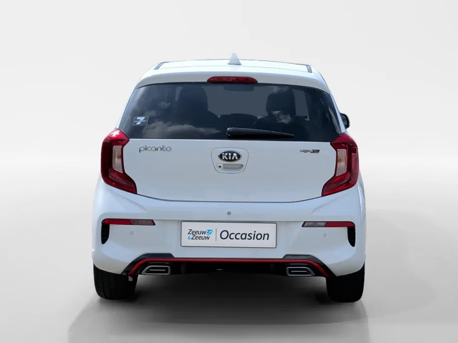 Kia Picanto 1.0 DPi GT-line 5p | Dealer onderhouden | Stoelverwarming NU Rijklaarprijs! Incl.12 Maanden, APK, Onderhoudsbeurt etc! Premiumpakket gratis!