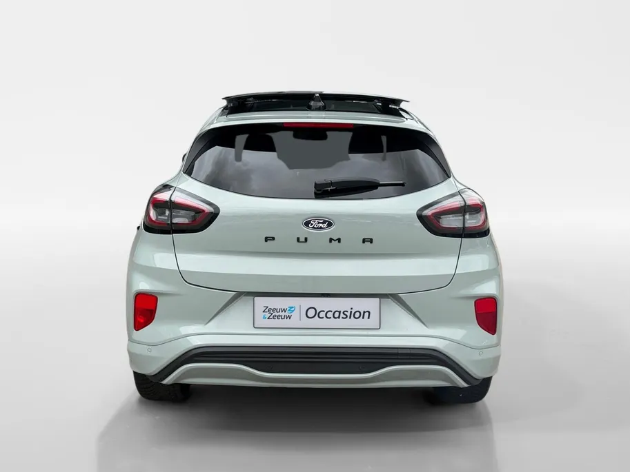 Ford Puma 1.0 EcoBoost Hybrid ST-Line | Automaat | Pano dak | Adapt. Cruise control | BLIS | Elektr. achterklep | Winter pack | Parkeersensoren voor en achter | 360 graden camera | Draadloos opladen mobiel | Fabrieksgarantie |