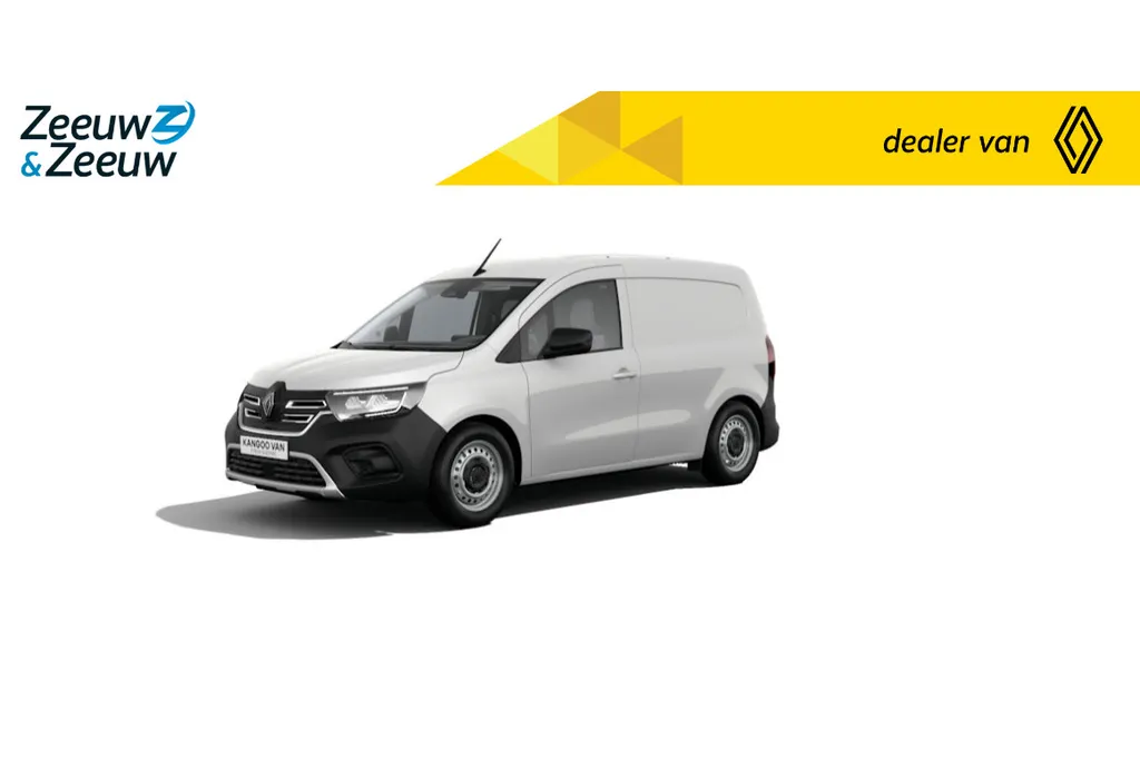Renault Kangoo E-Tech Extra L1 44 kWh Nu met € 8.500,- speciale Zeeuw en Zeeuw voorraad korting.