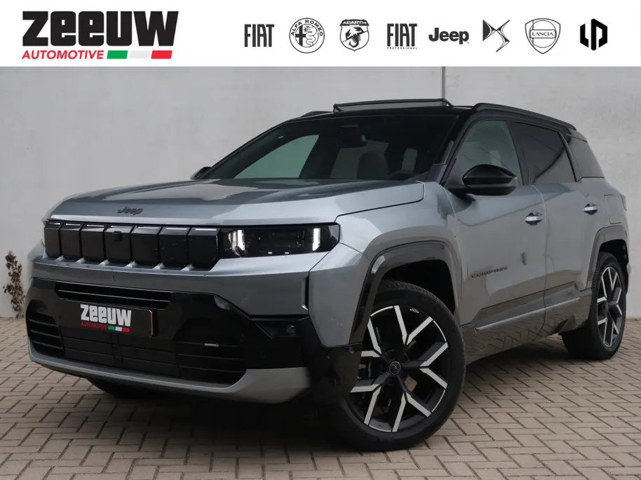 Jeep Compass First Edition 74 kWh | Schuifdak | Premium | 360cam | 20'