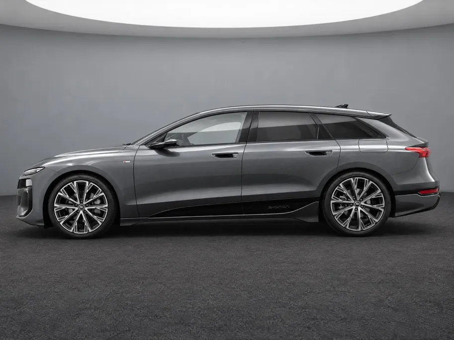 Audi A6 e-tron edition 83 kWh 286pk · 98,1% · Panoramadak · Inklap. Trekhaak · 360 Camera · Head-Up Display · Bang & Olufsen · Matrix LED · Garantie t/m 27-07-2030 of 100.000km