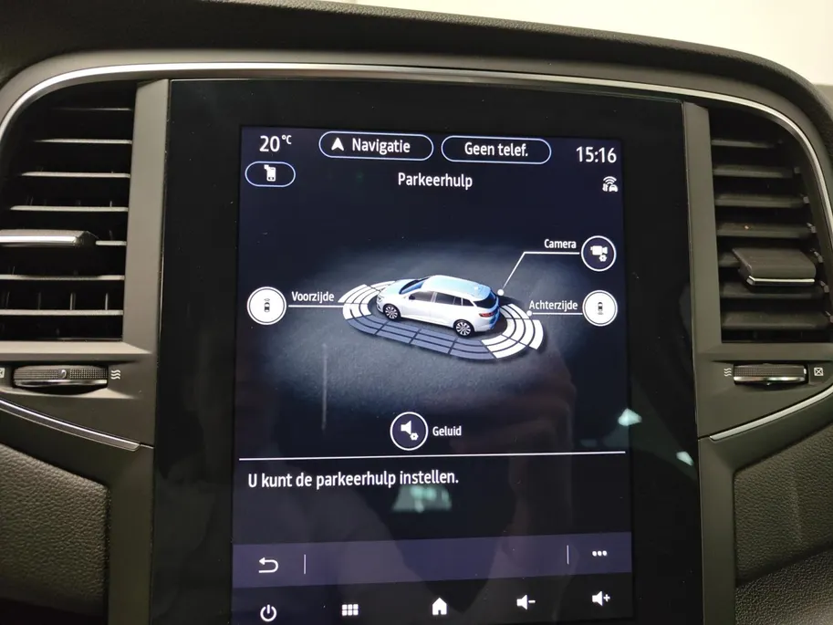 Renault Mégane Estate 1.3 TCe 140 Techno AUTOMAAT NAVI STOELVERWARMING AIRCO CAMERA CRUISE CONTROLE APPLE CARPLAY ANDROID AUTO TREKHAAK (TREKGEWICHT 1750KG) ZEER MOOIE AUTO