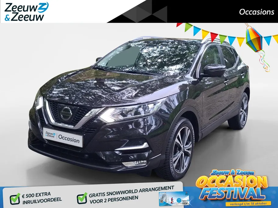 Nissan QASHQAI 1.2 N-Connecta | PANO DAK | RONDOM CAMERA | CRUISE | NAVIGATIE | TELEFOON |