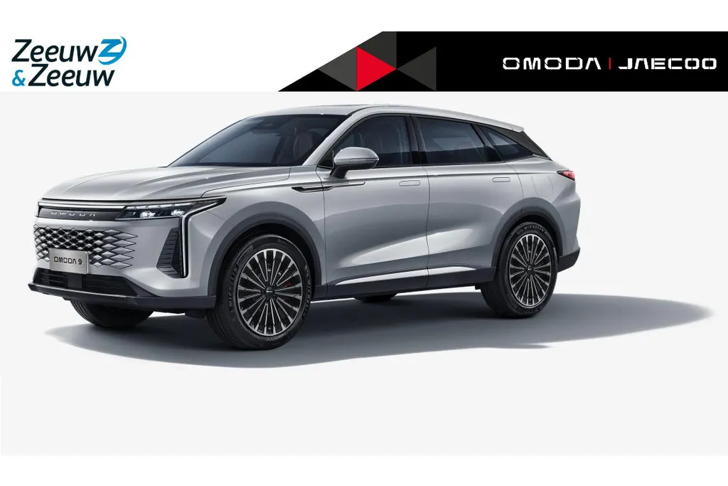 Omoda 9 SHS 1.5T-GDi SHS-P Premium 5p | 145 km elektrisch rijbereik | Full Options | Stoelverwarming-/ventilatie | Panorama dak | Leder| Memory seats | Sony Premium audio
