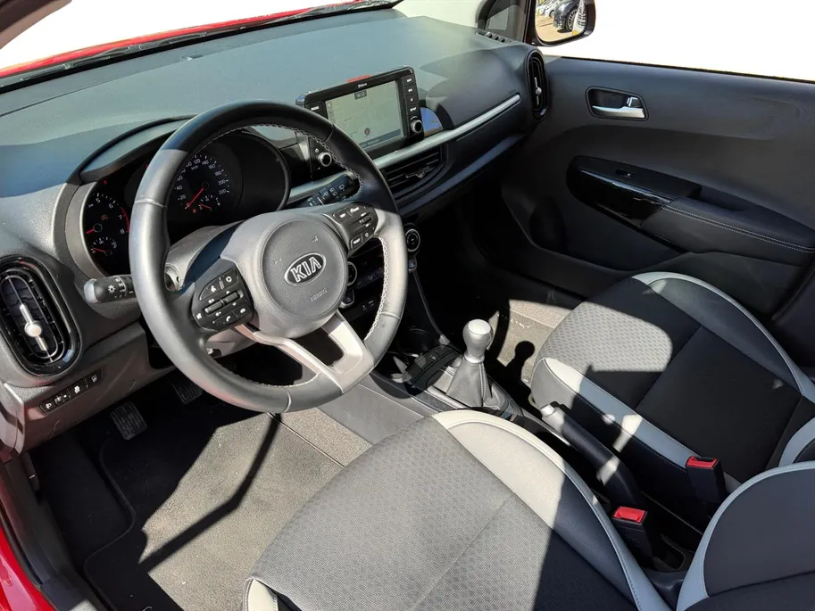 Kia Picanto 1.0 CVVT Design Edition Lederen bekleding | Cruise control | Climate control | Getint glas | 16 incht lichtmetalen velgen | resterende fabrieksgarantie!