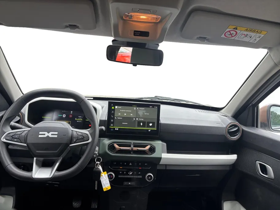 Dacia Spring Extreme 65 26.8 kWh AUTOMAAT NAVI AIRCO CAMERA APPLE CARPLAY ANDROID AUTO PAS 1600KM ZEER MOOIE AUTO GELIJK LEVERBAAR