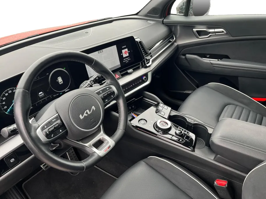 Kia Sportage 1.6 T-GDi Hybrid GT-PlusLine |Elektrische stoelen met geheugen |Panorama-dak| Stuurwiel|Stoel verwarmd| Apple Carplay/Android Auto|
