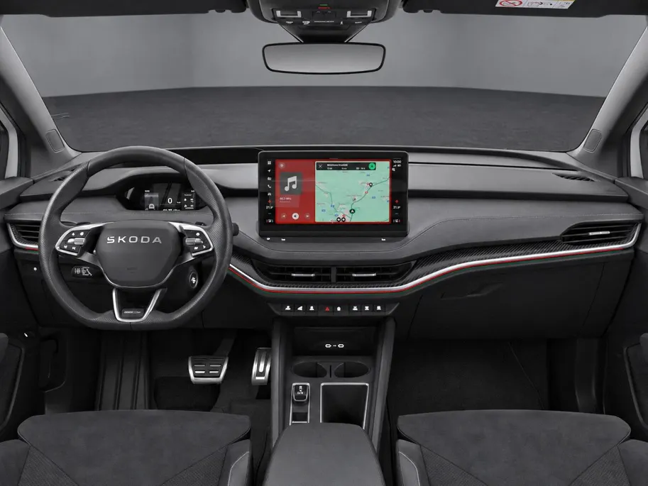 Škoda Enyaq iV Sportline Tour Edition 286 Pk | Trekhaak | Panoramisch schuif/kanteldak | 21'' supernova velgen