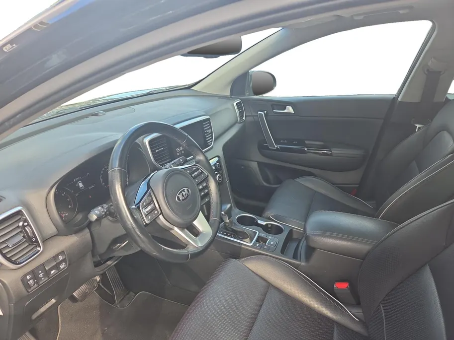 Kia Sportage 1.6 T-GDI Black Edition | Airco | Navi | Camera | Leder | Stoelverwarming | Stuurverwarming |