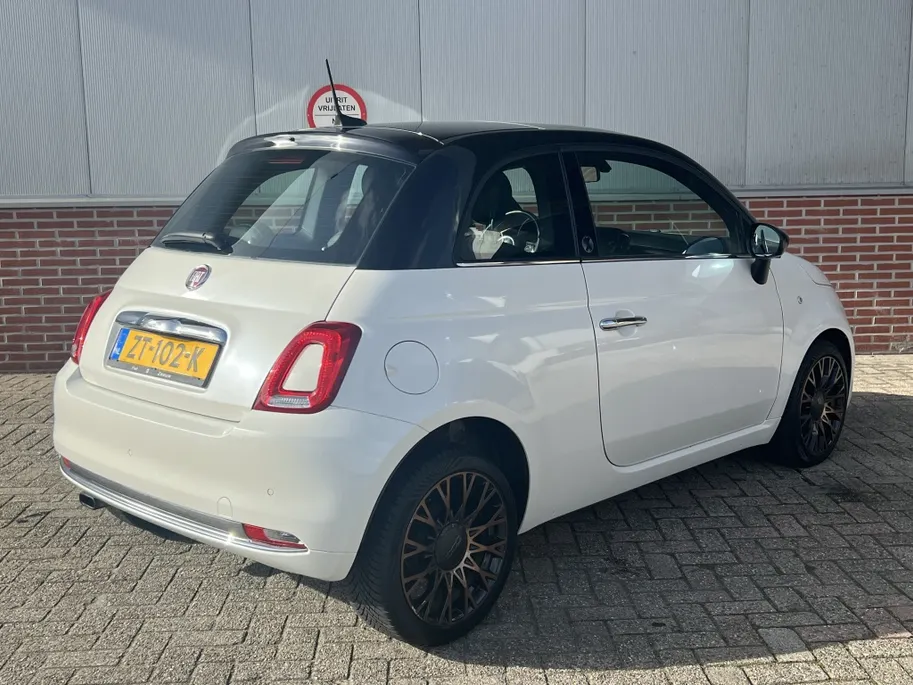 Fiat 500 TwinAir Turbo 85 PK 120th | Carplay | Navi | BiColore | 16'