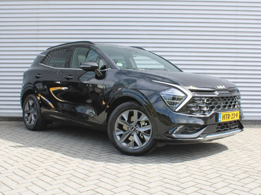Kia Sportage 1.6 T-GDi Hybrid GT-Line | Stuur-/stoelverwarming | Elek. stoelverstelling + achterklep | Schuifdak | 18' LM | Cruise adapt. | Camera |