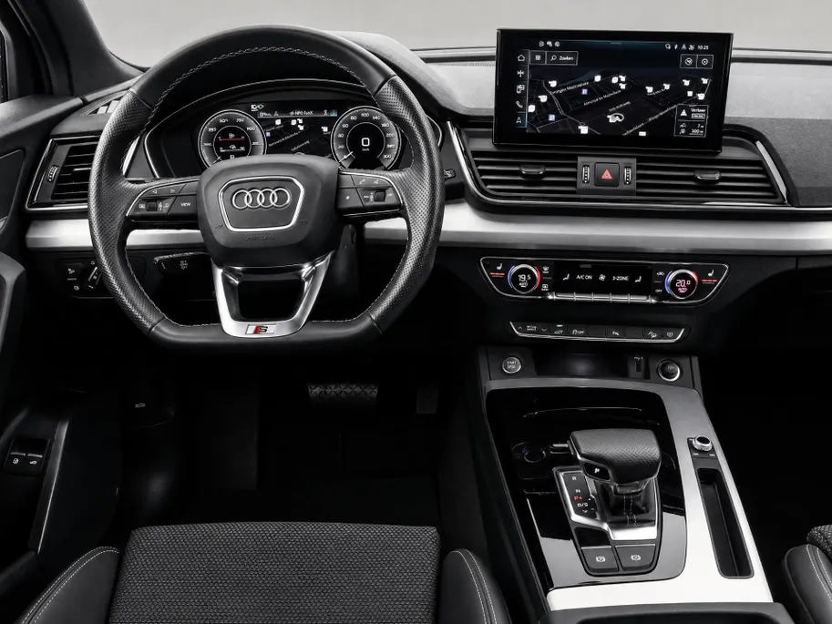 Audi Q5 Sportback 50 TFSIe 299pk S-tronic S edition · Camera · Panoramadak · Apple/Android Car Play · Navigatie · Elek. Achterklep · Stoelverwarming ·