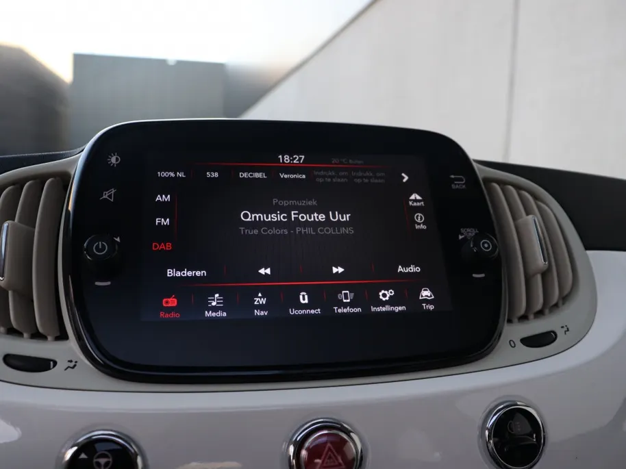Fiat 500 1.0 Hybrid 70 PK Dolcevita | Schuifdak | Navi | Carplay | 16' VERKOCHT