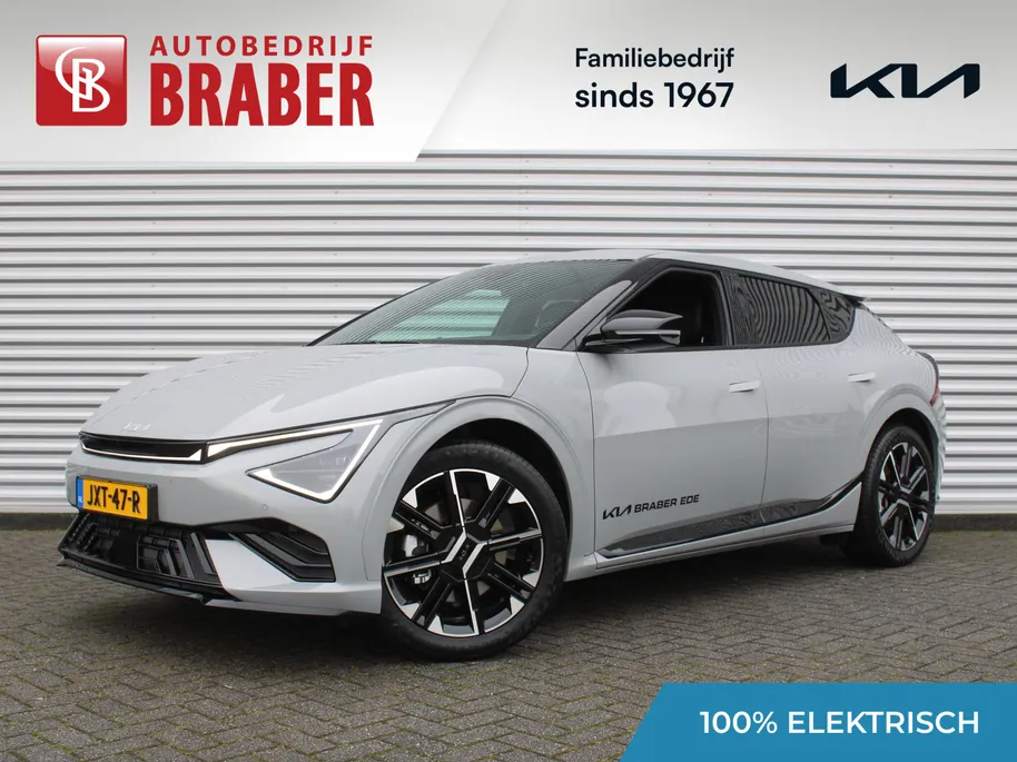 Kia EV6 GT-Line Business Edition 84 kWh | Stuur-/stoelverwarming + ventilatie | Dodehoek detectie | Elek. stoelverstelling + achterklep | Camera | Navi | 20' LM |