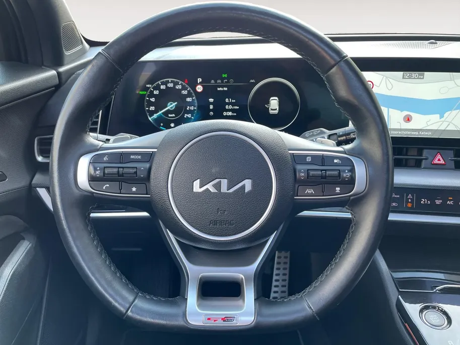 Kia Sportage 1.6 T-GDi Plug-in Hybrid AWD GT-Line *Navi+360Camera*Schuif/kanteldak*Stoelverwarming/ventilatie*Climate Control*Adapt. Cruise Control*Elekt. Stoelen*Harman Kardon Audio*Zeer nette auto!