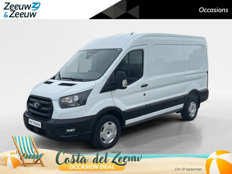 Ford Transit 350 2.0 TDCI L2H2 Trend 130 pk FWD | BPM-VRIJ | Achteruitrijcamera | Trekhaak | Verwarmde bestuurdersstoel en bijrijdersbank | Cruise Control