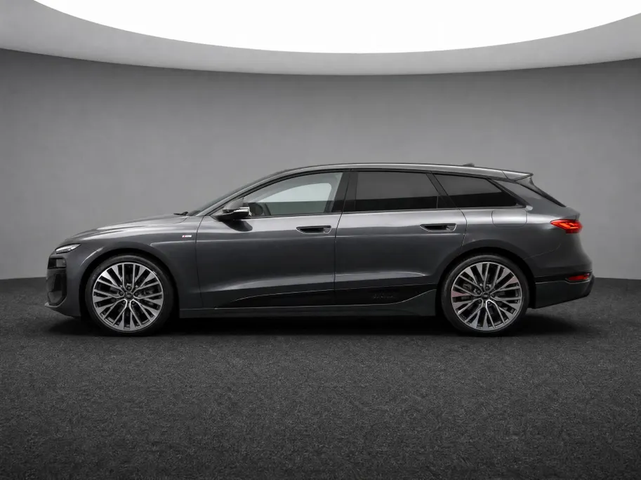 Audi A6 e-tron S edition 83 kWh 286 PK · Optiek zwart · Trekhaak elek. wegklapbaar · Lederen bekleding · 21'' LM velgen · Winterpakket