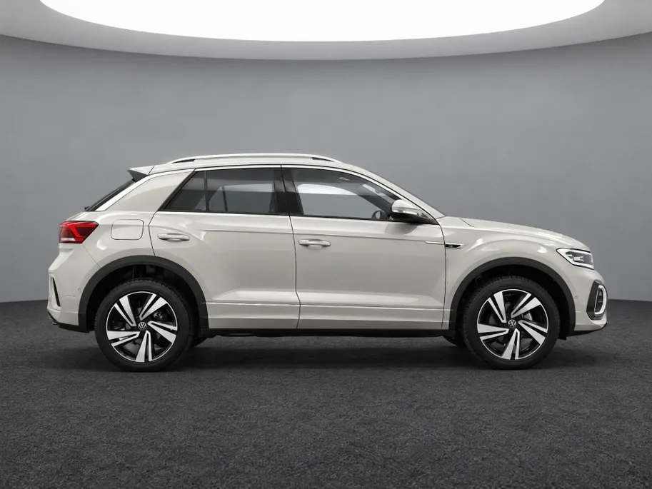 Volkswagen T-Roc 1.5 TSI 150pk DSG R-Line · Camera · Keyless · Dodehoeksensor · Stoelverwarming · ACC · Elek. Achterklep · 18'Velgen · Garantie t/m 19-02-2027