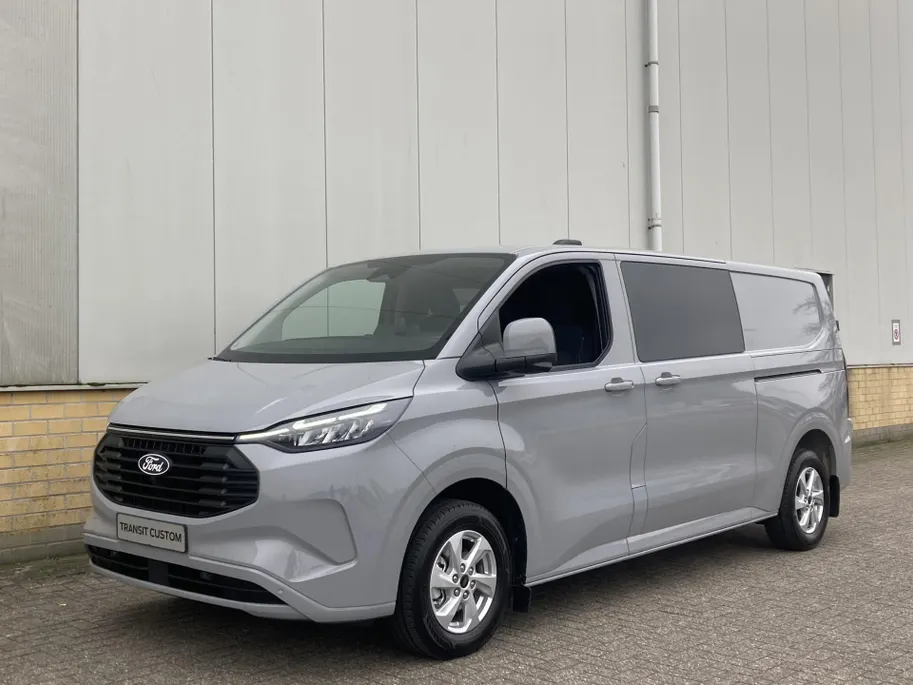 Ford Transit Custom 320 2.5 PHEV 233 pk L2H1 Limited Dubbele cabine Nieuwe Dubbele Cabine direkt leverbaar in meerdere kleuren