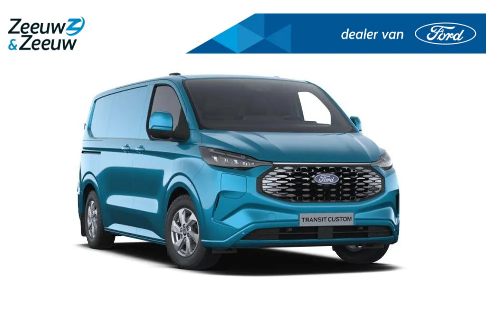 Ford E-Transit Custom 320 L1H1 Limited 71 kWh | Levering 2026 | 370 KM Actieradius WLTP | 2300KG Trekgewicht