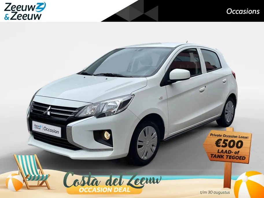 Mitsubishi Space Star 1.2 Connect+ | Carplay/Android auto | Airco | Elektrische ramen | 4 seizoen banden | 1ste eigenaar |