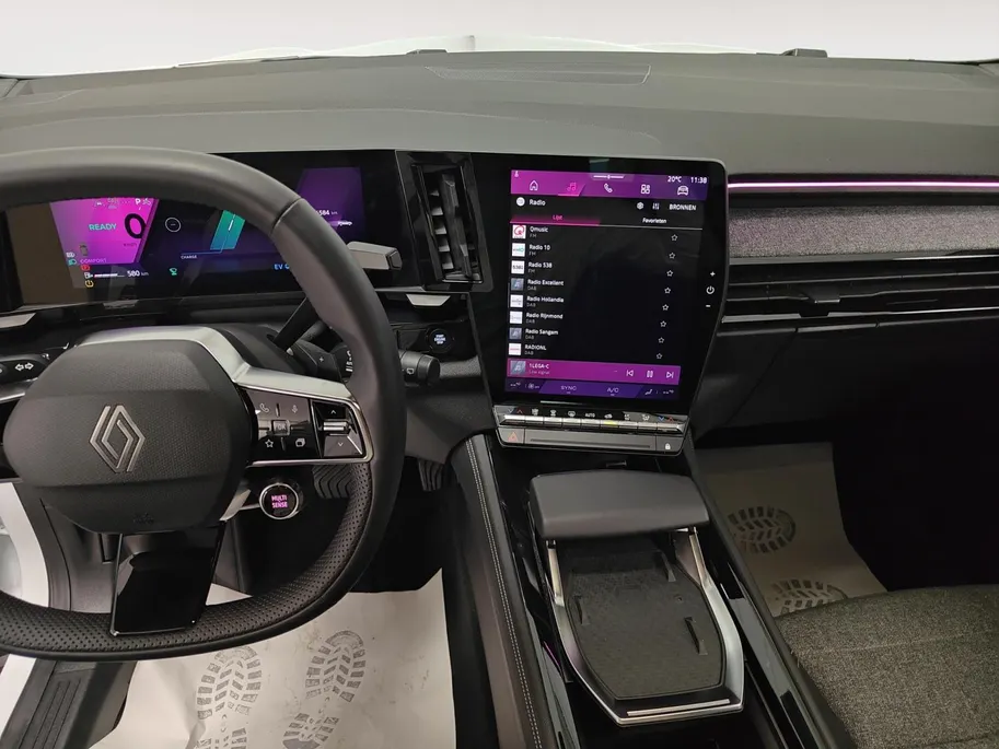 Renault Espace E-Tech full hybrid 200 techno 7p. AUTOMAAT NAVI AIRCO CAMERA CRUISE CONTROLE LM VELGEN APPLE CARPLAY ANDROID AUTO HOGE INSTAP 7 STOELEN ZEER MOOIE AUTO