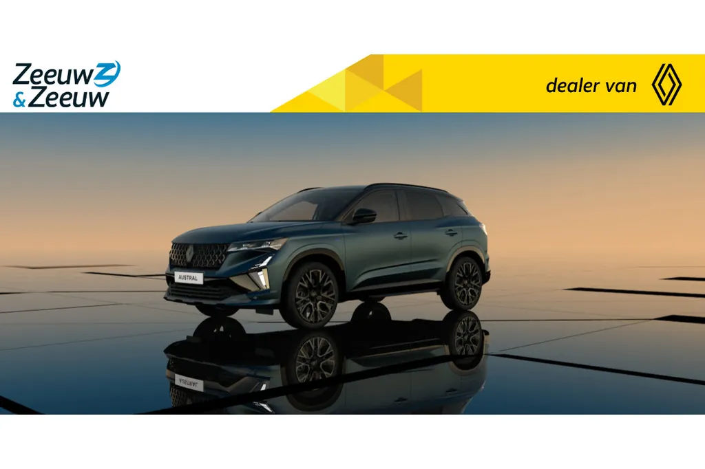 Renault Austral 1.2 E-Tech full hybrid 200 esprit Alpine Nu met € 9058,- Zeeuw & Zeeuw voorraadkorting | Nu met Gratis 5 jaar garantie tot 160.000 km
